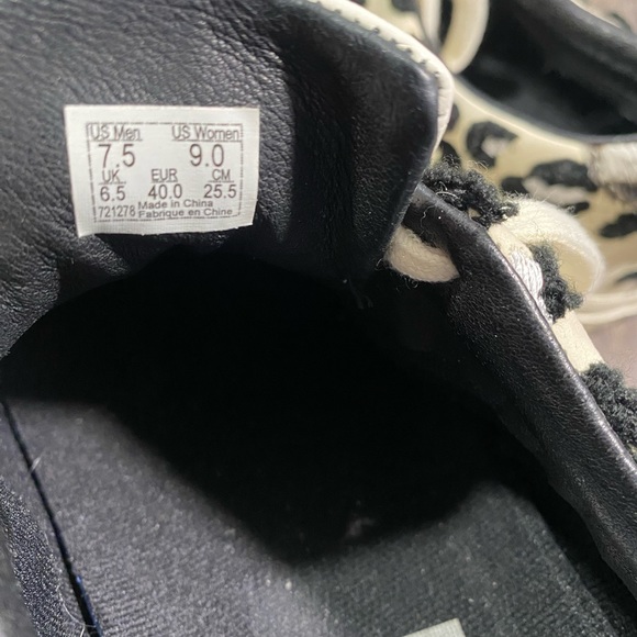 VANS Mixed Media Acer NI SP ‘Animal Print’ Sneakers - Picture 7 of 7